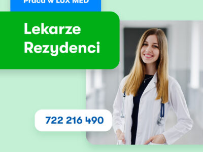 Lekarz Rezydent - Poznań / Kalisz / Szczecin