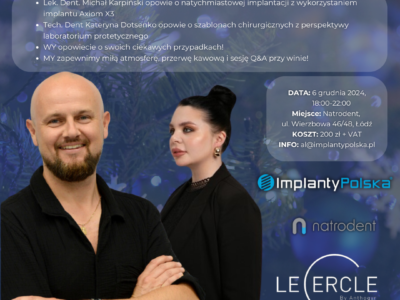 Le Cercle Łódź: Mikołajkowy wieczorek naukowy z Axiom