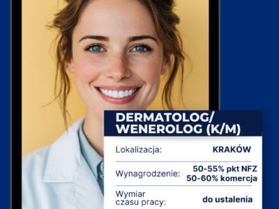 Lekarz dermatolog (K/M)